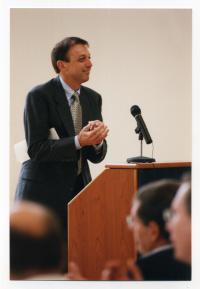 Robert Scott at Business Advisory Council Meeting, 2000