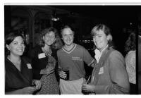Yvonne Facchina with Fellow Alumni at Ireland&#039;s Four Provinces for an Early Summer &quot;Bar Review&quot; on June 8, 1989