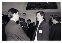 Don Haller with Fellow Alumni at Ireland&#039;s Four Provinces for an Early Summer &quot;Bar Review&quot; on June 8, 1989