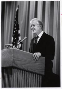 President Jimmy Carter inaugurates the Dillard Scholars&#039; Lecture