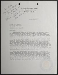 Letter from Vernon X. Miller to F. D. G. Ribble, Requesting an Introduction to Robert F. Kennedy, 23 January 1963