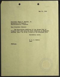 Letter from F. D. G. Ribble to Members of the Faculty Joint Committee, 31 May 1963