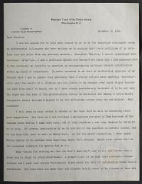 Letter from Justice Frankfurter to Charles O. Gregory, 9 December 1941