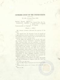 Railway Express Agency, Inc. v. Virginia- Draft Opinion (2), March 1954