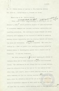 U.S. v. Five Gambling Devices, U.S. v. Denmark and Braun- Draft Opinion With Edits, 9 November 1953
