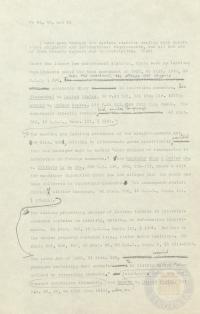 Draft Memorandum By Prettyman Regarding Interstate Shipment Statutes, circa November 1953