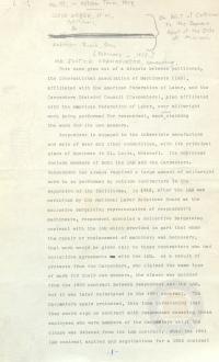 Draft Opinion- Weber v. Anheuser-Busch, Inc., February 1955