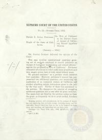 Irvine v. California- Second Draft Opinion With Edits, January 1954