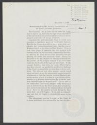 Memorandum by Justice Frankfurter regarding In Forma Pauperis Petitions (in Light of Chessman v. California), 1 November 1954