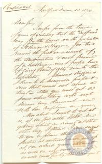 Letter from Barling to Crapo, 13 December 1870