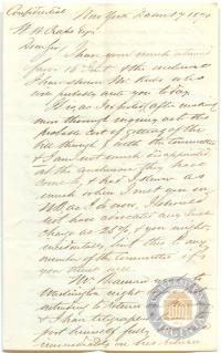 Letter from Barling to Crapo, 17 December 1870 (1)