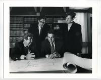 Law School Renovation Project, Dean Scott and Peter Low with Architects, 1994