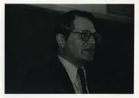 Elliot Richardson with Others, ca. 1980