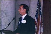 Warren Gorrell During a Donor Recognition Reception in Washington, D.C. in October of 2005