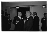 Henry Dudley with Fellow Law Alumnus at the Washington, D.C. Law Alumni Lunch on November 28, 1990