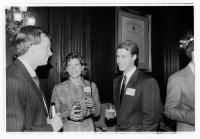 Edward Rogers at Washington Reception for Young Alumni on October 12, 1989