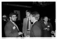 Hillel Weinberg at Washington Reception for Young Alumni on October 12, 1989
