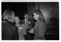 Celeste DeLorge Flippen at Washington Reception for Young Alumni on October 12, 1989