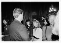 Amy Leafe at Washington Reception for Young Alumni on October 12, 1989