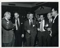 Clifford V. Brokaw, III, and Franklin E. Parker, III at the Princeton Club in New York City on January 21, 1981