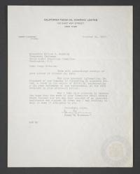 Letter to Judge Milton J. Helmick