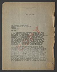 Letter from Andrews, Streetman Logue &amp; Mobley to Hon. Frederic William Scott, Sept. 26, 1933 