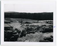 North Grounds Phase II Construction; Beginning of constructing the foundation; 17 March 1977