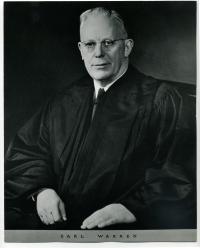 Chief Justice Earl Warren Official Portrait