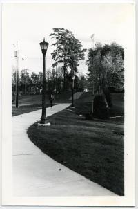 Law School Landscape; New lampposts around North Grounds