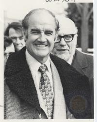 Senator George McGovern and William H. Harbaugh