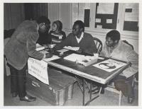 Registration, Minority Pre-Law Conference, December 1970