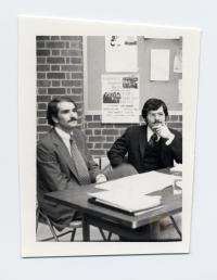Edward G. Modell and Kevin L. Mannix, Moot Court, 1974