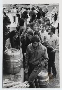 Law Council Spring Party, Clark Hall, March 1974