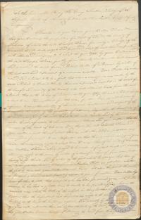 Brief Prepared by James Monroe in Monroe v. Skinner, 20 October 1824