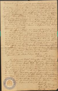 Depositions taken in Monroe v. Skinner, 16 October 1826