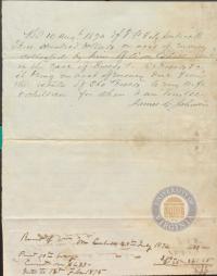Receipt of $300 owed to the Ewers Estate, 10 August 1874
