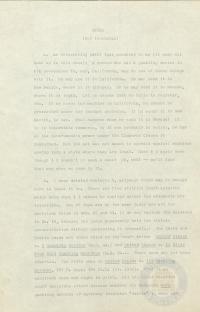 Notes from Prettyman to Justice Jackson Regarding U.S. v. Five Gambling Devices, U.S. v. Denmark and Braun, circa November 1953