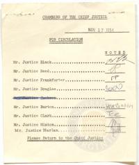 Collection of Maps Circulated to the Justices Regarding Brown II, 17 November 1954
