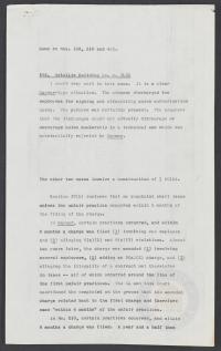 Memorandum by Prettyman regarding NLRA Cases, undated circa 1954
