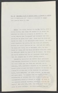Memorandum by Prettyman regarding National Union v. Arnold, circa October 1954
