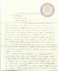 Letter from C. R. Tucker to Crapo, 26 October 1872