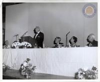 Law School Alumni at the Dedication of Dillard&#039;s Portrait during Law Day, 1964