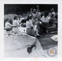 Law School Class Members of 1948 and 1949 at a Picnic