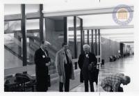  E. Fontaine Broun, Robert H. Knight, and Stewart L. McReynolds at Law School Law Day, 1976